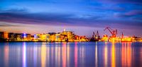 Göteborg Harbour By Night
