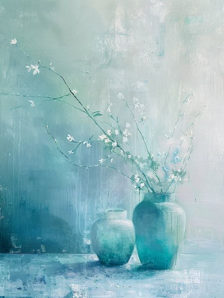 Blue flowers by Imagine