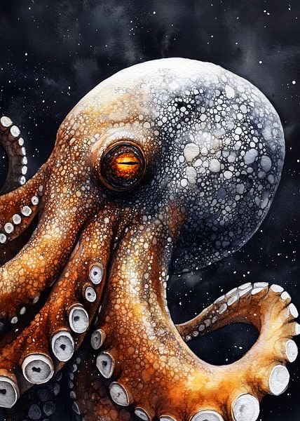 Marine life octopus #octopus by JBJart Justyna Jaszke