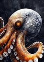 Marine life octopus #octopus by JBJart Justyna Jaszke thumbnail