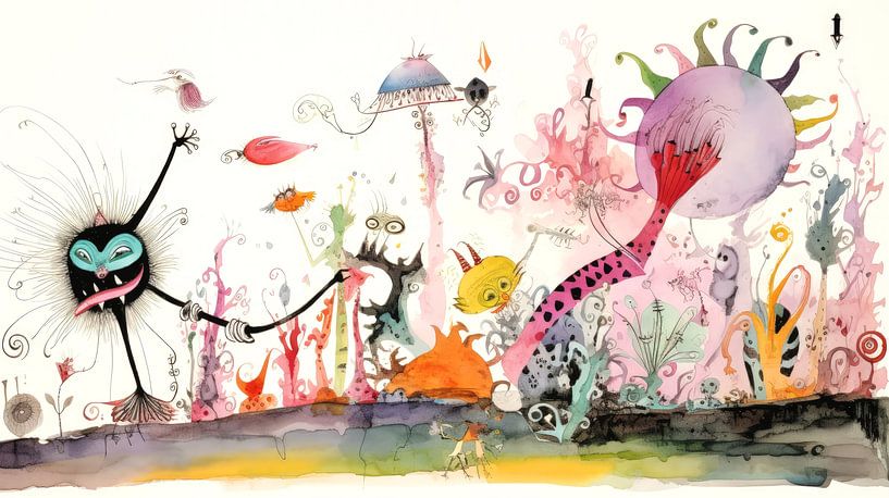 Enchanted Fairytale Forest by ByNoukk