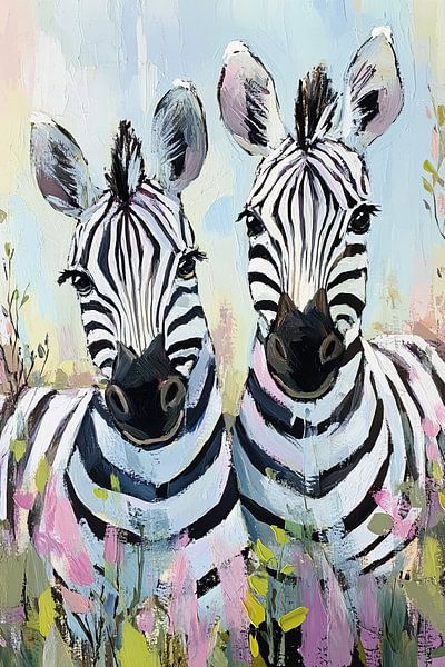 Zebra&#039;s par Peintures accrocheuses