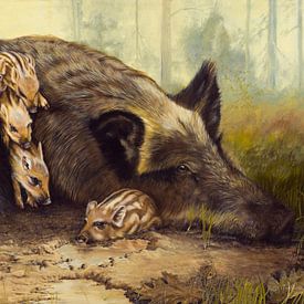 Unterschlupf im Wald von Tonkinson Fine Art