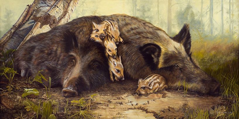 Unterschlupf im Wald von Tonkinson Fine Art