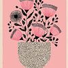 Grafisch Bloempotje 6 van Studio Ypie