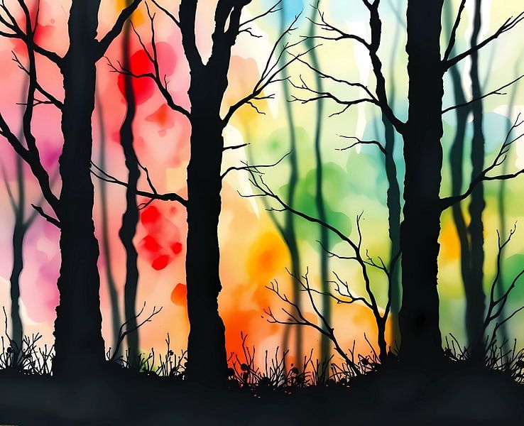 Murmures des bois chromatiques par Artistic