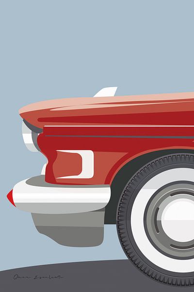 American Vintage Car III, Omar Escalante by Wild Apple