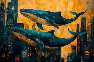 Baleine en ville