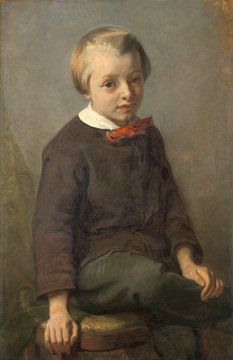 Portret van een jongen, August Allebé