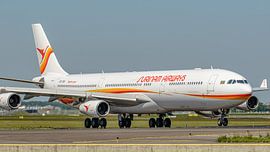 Surinam Airways Airbus A340-300 passenger aircraft. by Jaap van den Berg