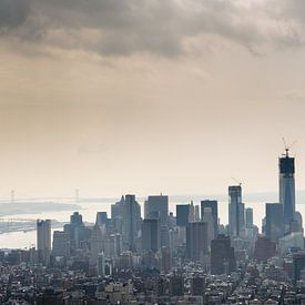 Skyline von New York von Cesar Koot