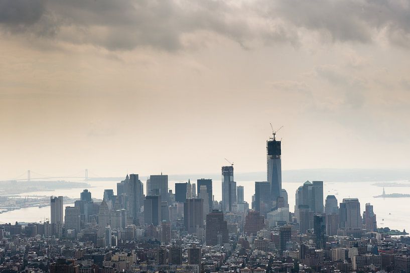 Skyline von New York von Cesar Koot