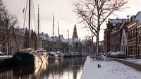 Winter in Groningen (Hoge der A) van Volt thumbnail