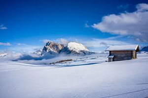 Winterromantik auf der Seiser Alm