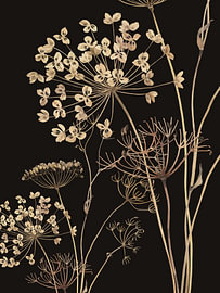 Wilde bloemen I van Thing Design