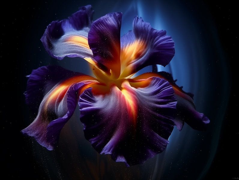 Bunte Iris von Studio Ypie
