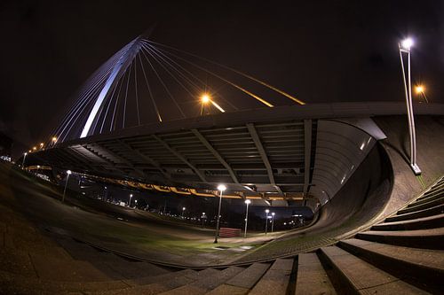 Prince Claus Bridge in Utrecht.