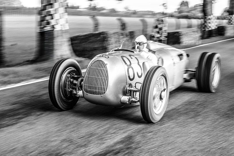 Auto Union Grand Prix Rennwagen Type C V16 von Sjoerd van der Wal Fotografie