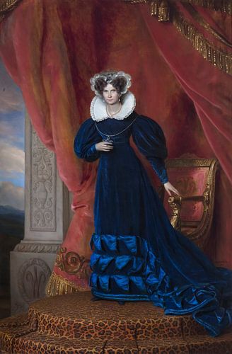 Wilhelmina de Prusse Reine des Pays-Bas