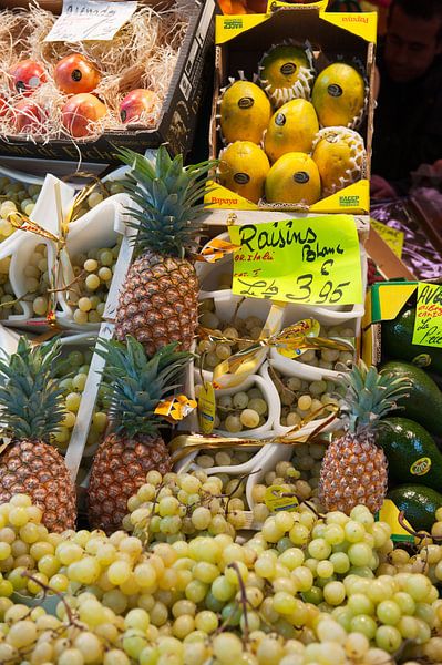 Obst auf dem Markt in Frankreich von Ivonne Wierink