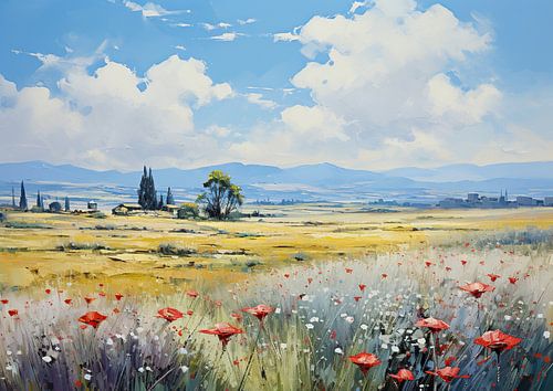 Schilderij alsof je naar buiten kijkt 32.30