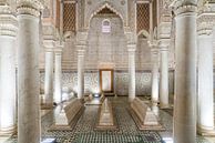 Saadian Tombs Mausoleum, Marrakech, Marokko van Peter Schickert thumbnail