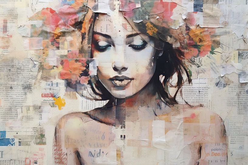 Olivia | Portrait Painting by ARTEO Paintings