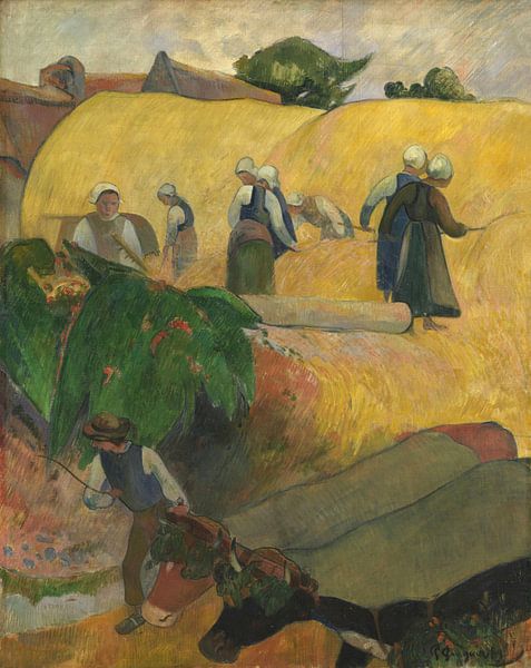 The Haystacks, Paul Gauguin by Masterful Masters