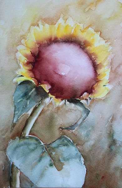 Tournesol doux par Anja Zinken Bertens