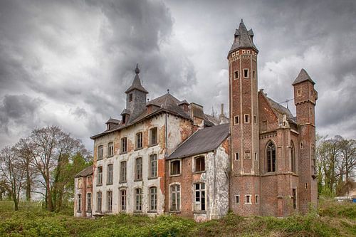 Verlaten kasteel in België
