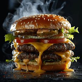 Burger sur Poster Art Shop