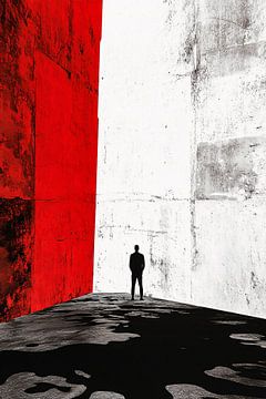 Silhouet en contrast in minimalisme van Imperial Art House