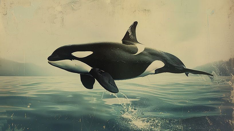 Ungezähmter Vintage Orca Nr.1 von ByNoukk