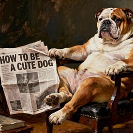 Dog humour by Mad Dog Art
