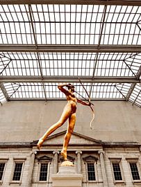 Golden goddess Diana | MET Museum NYC by Mavaev
