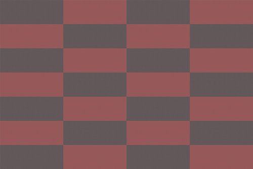 Motif de damier. Formes géométriques modernes abstraites et minimalistes en rouge et marron 41
