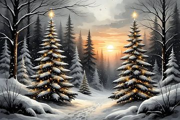 Rêves de Noël enneigés