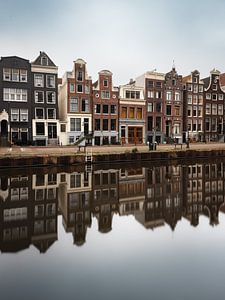 Huizen op Herengracht, Amsterdam van Lorena Cirstea