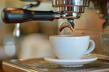 koffie of cappuccino bereiden van Egon Zitter