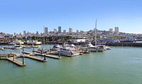 Zonnig havengezicht in San Francisco van Achim Prill thumbnail
