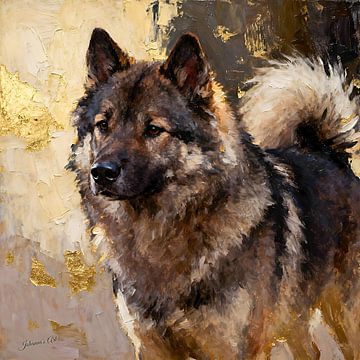 Lapponian Shepherd dog