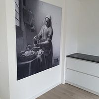 Klantfoto: Het Melkmeisje - Johannes Vermeer van Marieke met een twist, als artframe