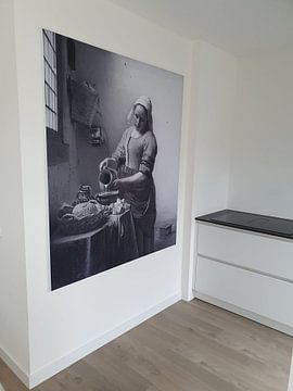 Klantfoto: Het Melkmeisje - Johannes Vermeer