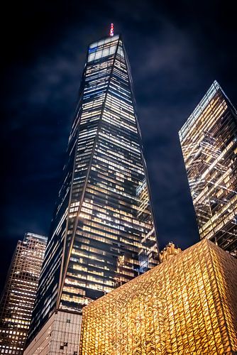 Le One World Trade Center de nuit