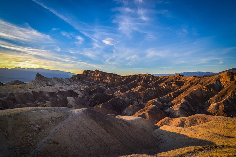 Death Valley mountains van Ton Kool