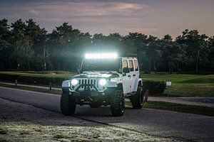 Jeep Wrangler Unlimited Sahara sur Bas Fransen