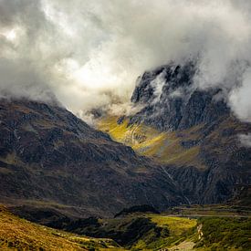 Dramatische Alpen, Österreich von Madan Raj Rajagopal