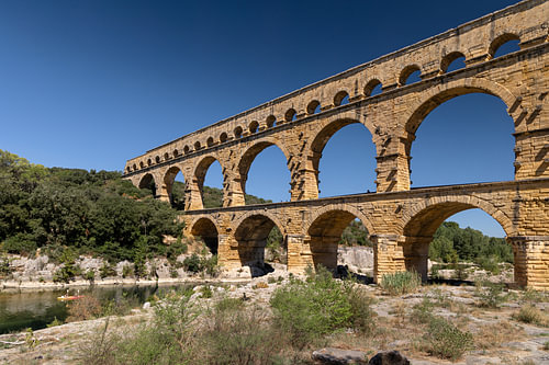 Pont du Gard, sud de la France