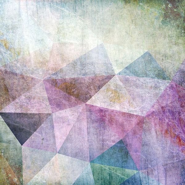POLYGONS ABSTRACT 2 by Pia Schneider