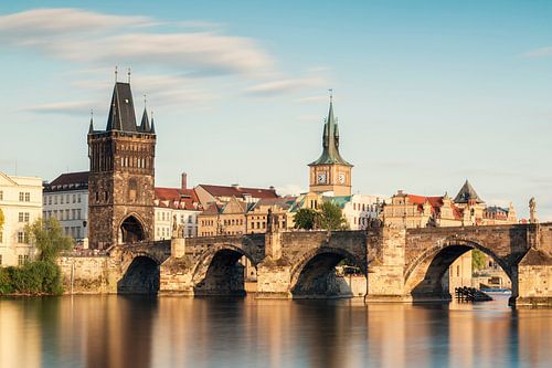 Charles Bridge in Prague by Ilya Korzelius